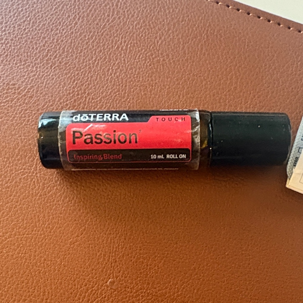 Doterra Passion Touch Roll-On with Red and Black Label